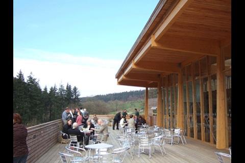 Dalby Forest Visitor Centre in North Yorkshire